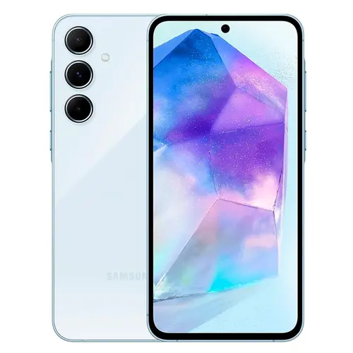 Smartphone Samsung A55 5G 128GB 8GB 50MP Tela 6.6" Azul Claro
