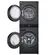 Lavadora e Secadora WashTower LG 14Kg+10Kg  AI DD Wi-Fi Dual Inverter Black Inox 127V