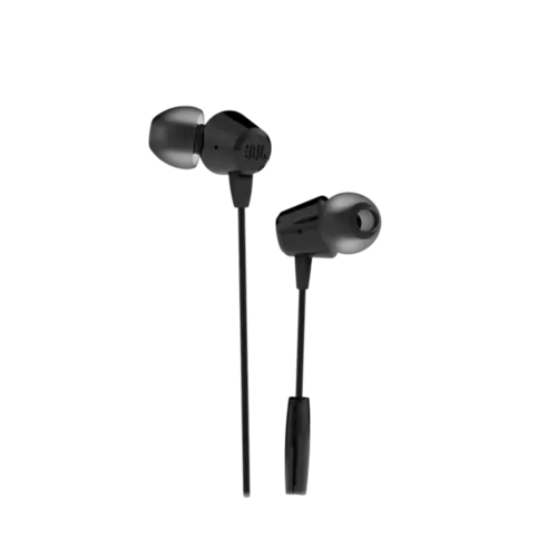 Fone De Ouvido JBL Intra Auricular Com Fio Preto