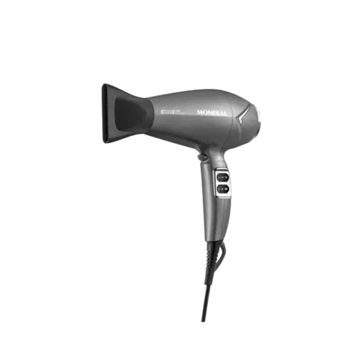 Secador de Cabelo Mondial SC-20 Space Shine 2000W Grafite 127V