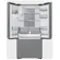 Refrigerador Samsung 576 litros Smart French Door 3 Portas Dispenser De Agua e Gelo  Inox 127V