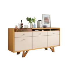 Buffet Sollare Hb Moveis 2 Portas Cinamomo Off White