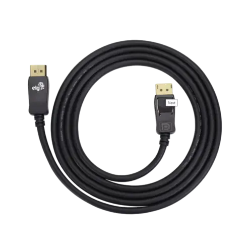 Cabo Elg DP1420 Display Port 8K 1.4V Preto