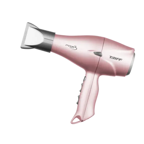 Secador Taiff Fox Ion 3 Profissional Ceramica 2200W Rose 127V