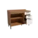Balcao De Cozinha Kappesberg Com Tampo  2 Portas 3 Gavetas Canela Off White