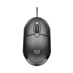 Mouse Multilaser Classic Box Optico Full Black USB Preto