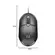 Mouse Multilaser Classic Box Optico Full Black USB Preto