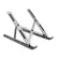 Suporte Multi AC378 Portatil de Aluminio Para Notebook 6 Niveis de Altura Prata