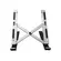 Suporte Multi AC378 Portatil de Aluminio Para Notebook 6 Niveis de Altura Prata
