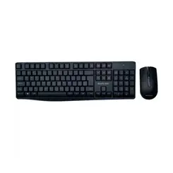 Kit Teclado e Mouse Multi TC270 Sem Fio 12 Teclas Multimidias Preto