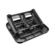 Descanso Para Pes Multi  Ajustavel Ergonomico Preto