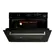 Forno a Gas de Embutir Fischer Infinity 50 Litros com Grill Preto 127V