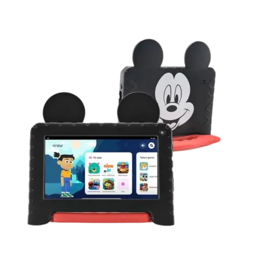 Tablet Multi Mickey Android 13 128 GB Wi-Fi Quad Core Com Controle Parental