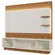 Home Guaiba Mobler 2.0 Para TV ate 60" Polegadas 2 Portas de correr Frisadas 4 Prateleiras Off White Amendoa