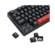 Teclado Gamer Mecanico Redragon Flamengo Iluminacao LED Vermelho Preto