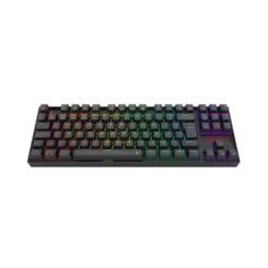 Teclado Gamer Redragon Kumara Elite Iluminacao Rainbow Preto