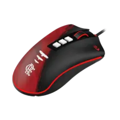Mouse Gamer Redragon Flamengo Attack Preto Vermelho