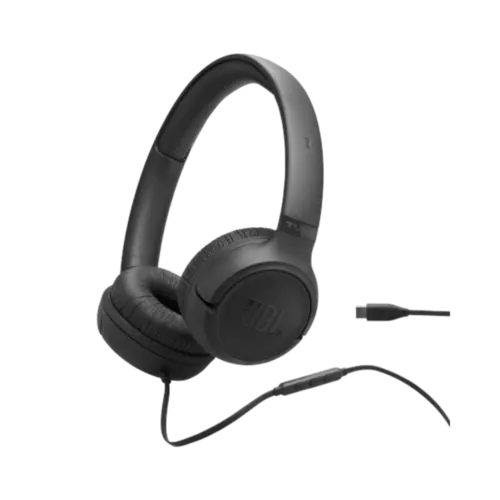 Headphone JBL Tune 530C Com Fio Microfone Integrado Preto