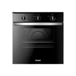Forno Eletrico Embutir Consul 84 Litros Com Autodesligamento e Grill Preto 127V