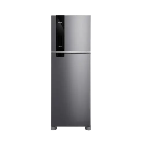 Refrigerador Brastemp 385 Litros Frost Free Dual Inverter Duas Portas Inox 127V