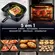 Fritadeira Electrolux  Air Fryer Oven 12L 1700W Digital Experience Grafite