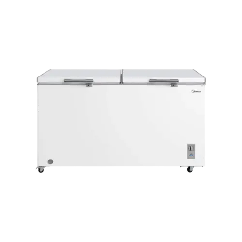 Freezer Midea Horizontal Inverter 508 Litros 2 Tampas Branco Bivolt