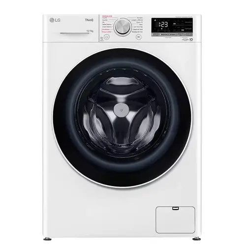 Lava e Seca Smart LG 12kg Com Inteligencia Artificial AIDD Branca 127V