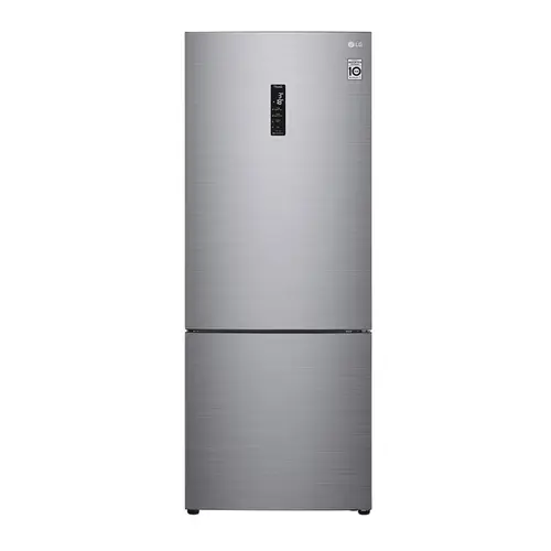 Refrigerador Smart Inverse LG 451 Litros Frost Free Inverter Inox Look 127V