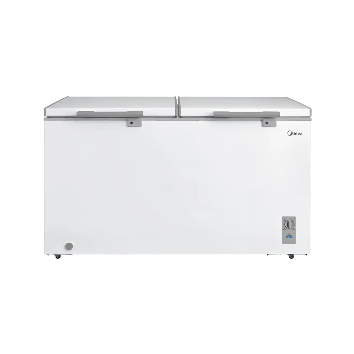 mさま Freezer Midea Horizontal 418 Litros Inverter 2 Portas Branco Bivolt
