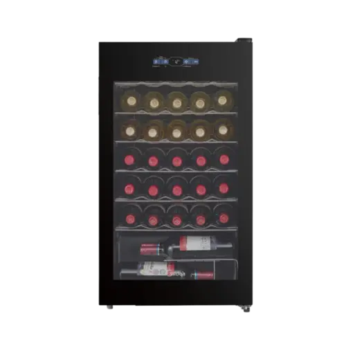 Adega Climatizada Midea Com Espaco Para Ate 34 Garrafas Preto 127VV