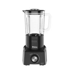 Liquidificador Britania 2,5 Litros Turbo Glass Pro Maxx Preto 127v
