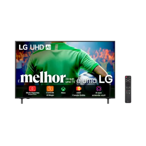 Smart TV 60" LG LED HDR10 UHD AI 4K Reconhecimento De Voz