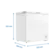 Freezer Elgin Horizontal 199 Litros 1 Tampa Branco 127V