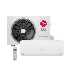 Ar Condicionado Split 9.000 Btus LG Dual Inverter Compact+Al Frio 220V