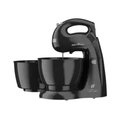Batedeira Britania Perola 550w Turbo Double Bowl Preto 127V