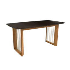 Mesa Jantar Kappesberg Retangular Preto