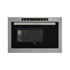 Micro-ondas de Embutir Fischer 25 Litros Com Grill e Painel Digital Inox Preto 127V
