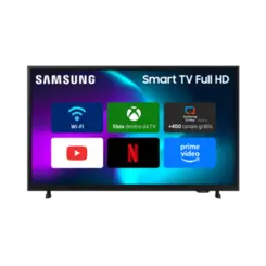 Smart Tv 43" HD Samsung UN43F6000FGXZD Processador Hyper Real Bixby Full HD