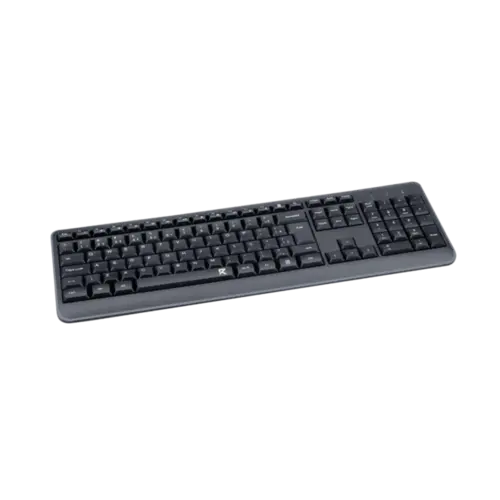 Teclado Membrana Office Com Fio Atalhos Multimidia Redragon Preto