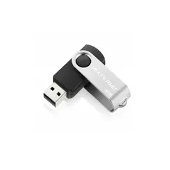 Pen Drive Multilaser  Twist 8GB USB Leitura 10MBs e Gravacao 3MB/s Preto