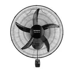 Ventilador de Parede Mondial NVP-PRO-55 55cm 3 Velocidades 5 Pas Preto