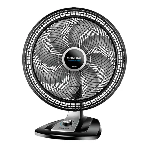 Ventilador Mondial Turbo VTX-50-8P 150W 50cm 8 Pas Preto