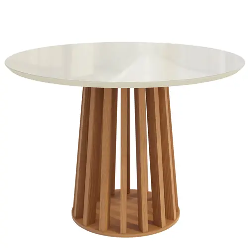 Mesa Jantar Kappesberg CSJ1607-OWV8 Canela/Off White