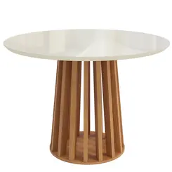 Mesa Jantar Kappesberg CSJ1607-OWV8 Canela/Off White