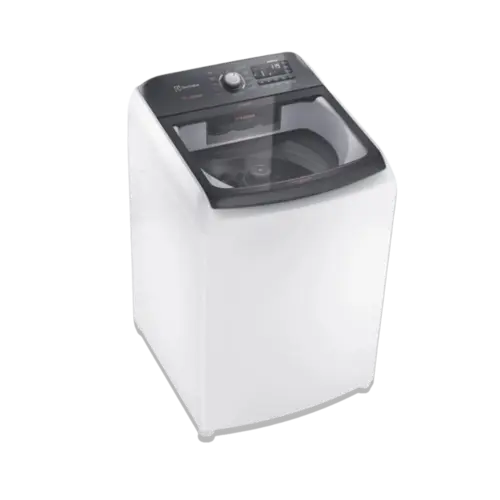 Lavadora Electrolux 15Kg Automatica LEC15 Premium Care 11 Programas Time Control Branco 127V