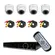 Kit Seguranca Mystic  4 Canais 1TB DVR + 4 Cameras