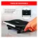 Sanduicheira Grill Arno Compact Ajustavel Trava De Seguranca Preto 127V