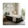 Cama Box Eurosono Solteiro 66x110x188 Diamond D28 Preto Branco