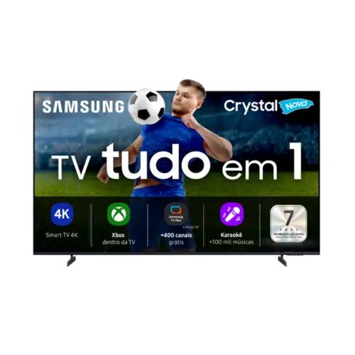 Smart TV 85" Samsung 4K UN85U8600FGXZD Processador Crystal 2025