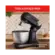 Batedeira Arno Planetaria Bake Easy 3 Batedores Preto 127V